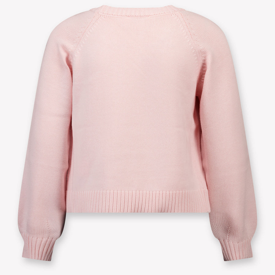 MonnaLisa Kids Girls Sweater In Light Pink