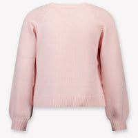 MonnaLisa Kids Girls Sweater In Light Pink