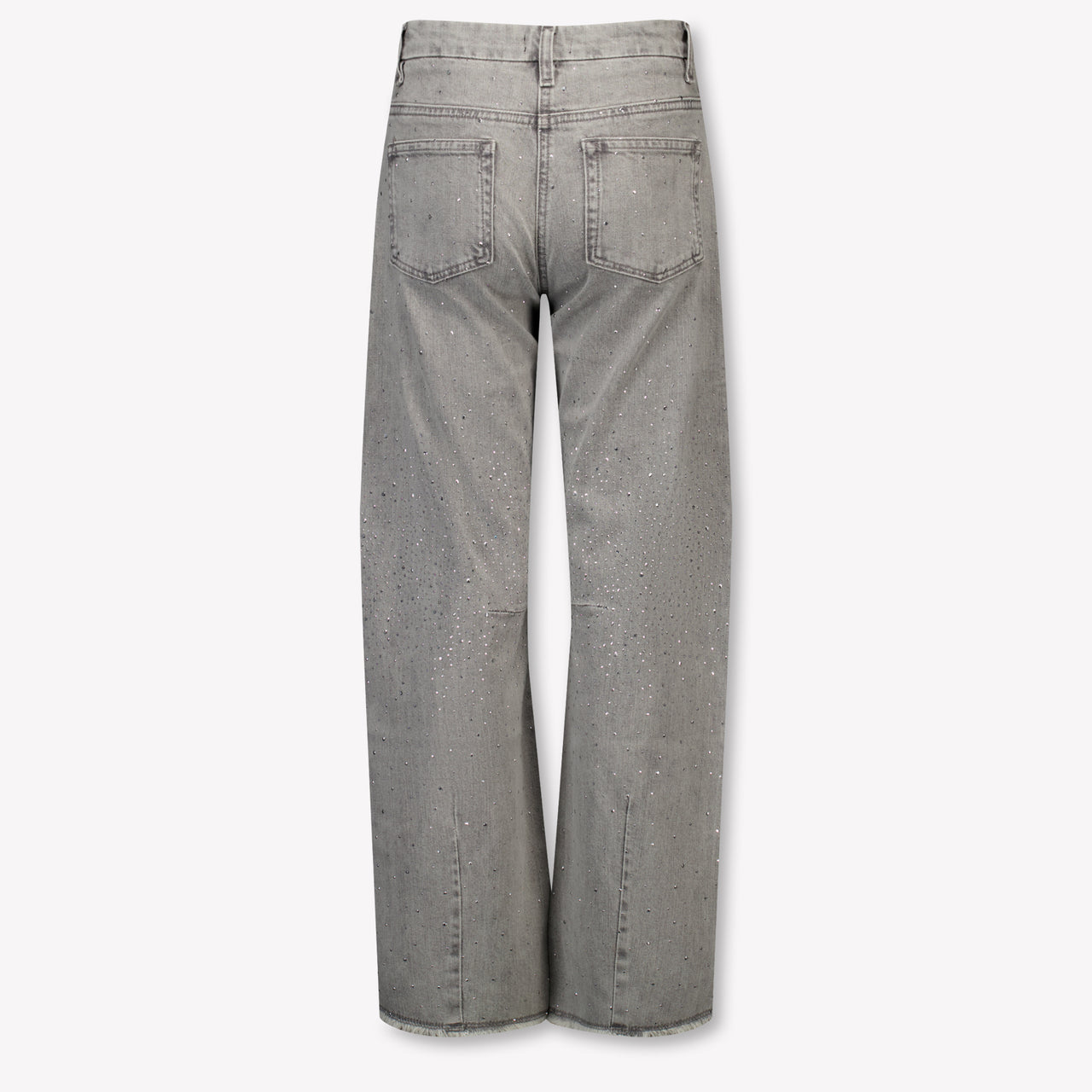 MonnaLisa Kinder Meisjes Jeans In Licht Grijs