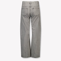 MonnaLisa Kinder Meisjes Jeans In Licht Grijs