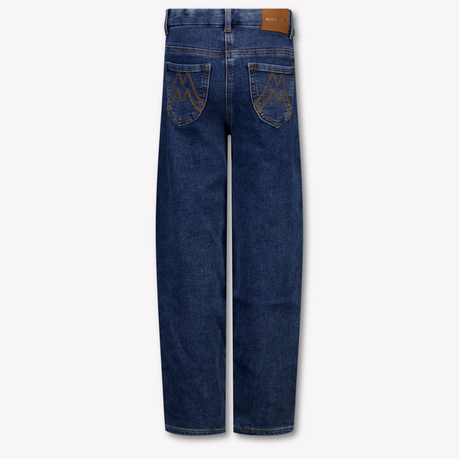 MonnaLisa Kinder Meisjes Jeans In Blauw