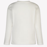 MonnaLisa Kinder Meisjes T-Shirt In Off White