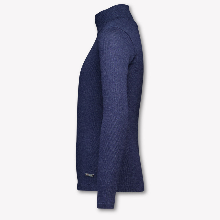 MonnaLisa Kids Girls T-Shirt In Navy