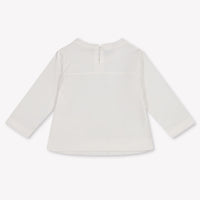 MonnaLisa Baby Meisjes T-Shirt In Off White