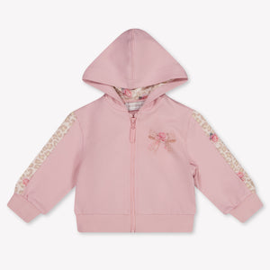 MonnaLisa Baby Meisjes Vest In Licht Roze