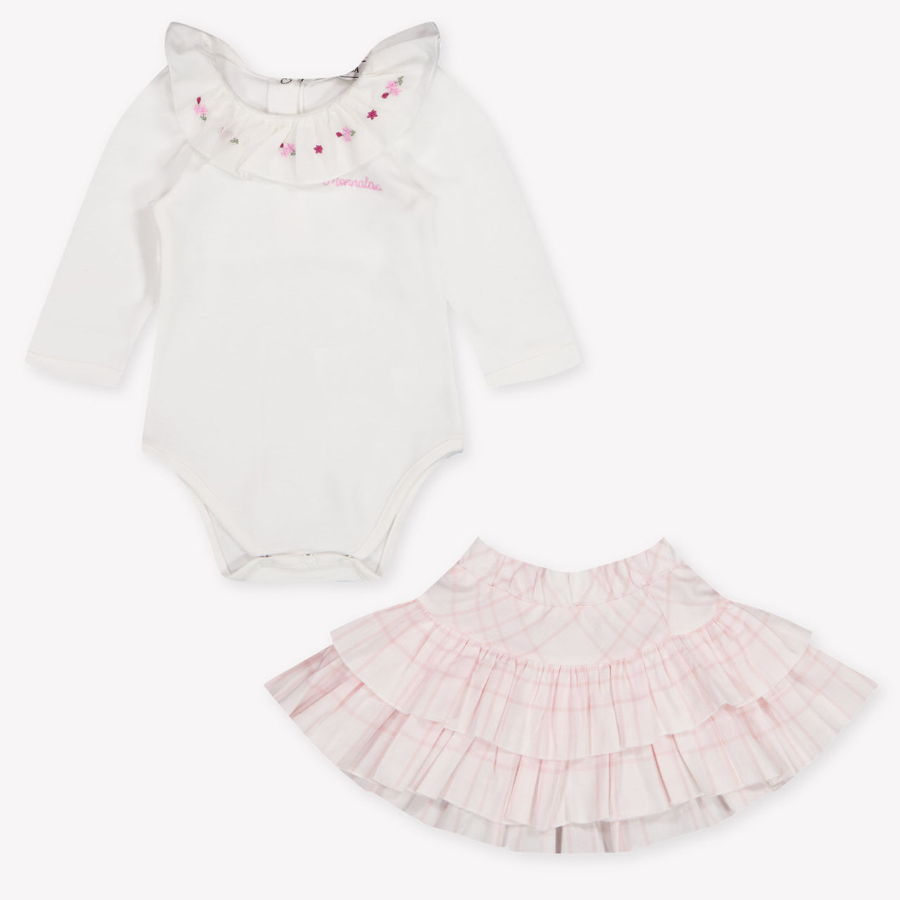 MonnaLisa Baby Meisjes Boxpakje In Licht Roze