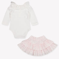MonnaLisa Baby Meisjes Boxpakje In Licht Roze