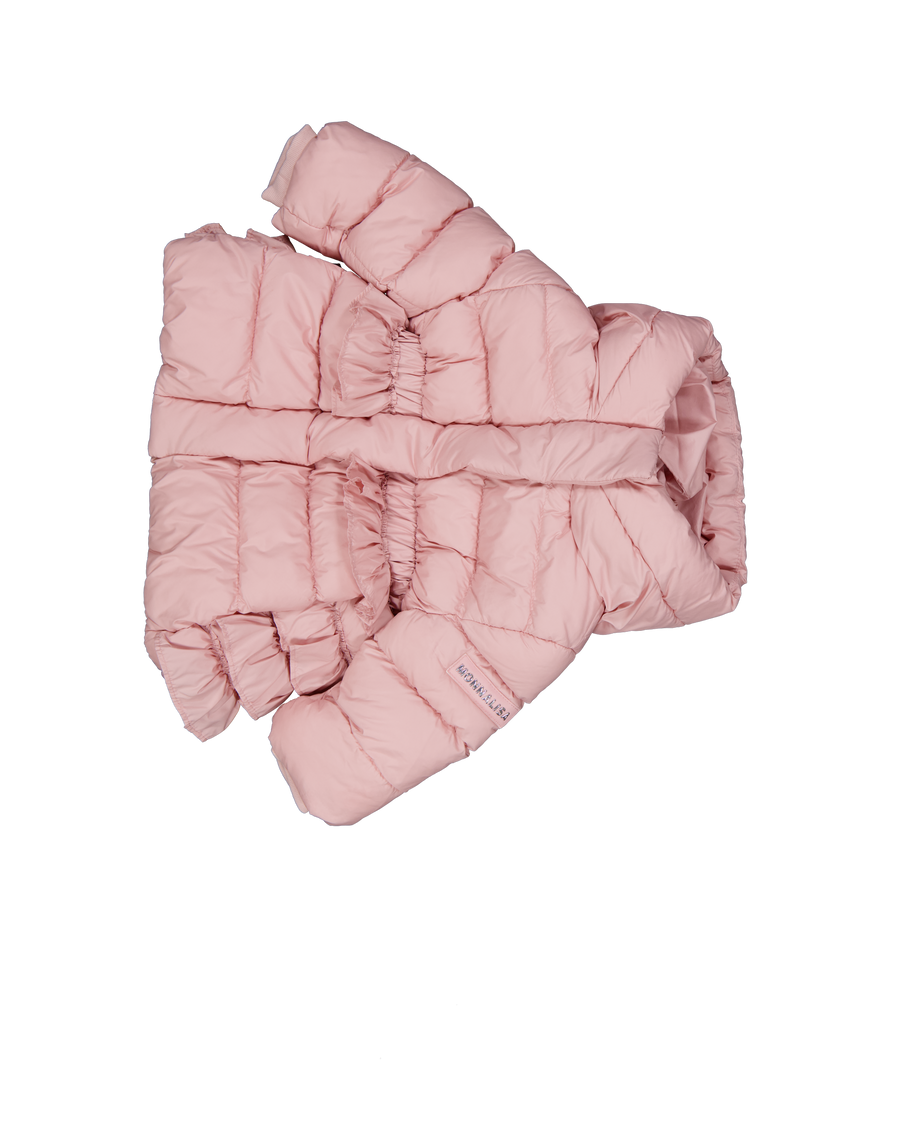 MonnaLisa Baby Meisjes Winterjas In Licht Roze