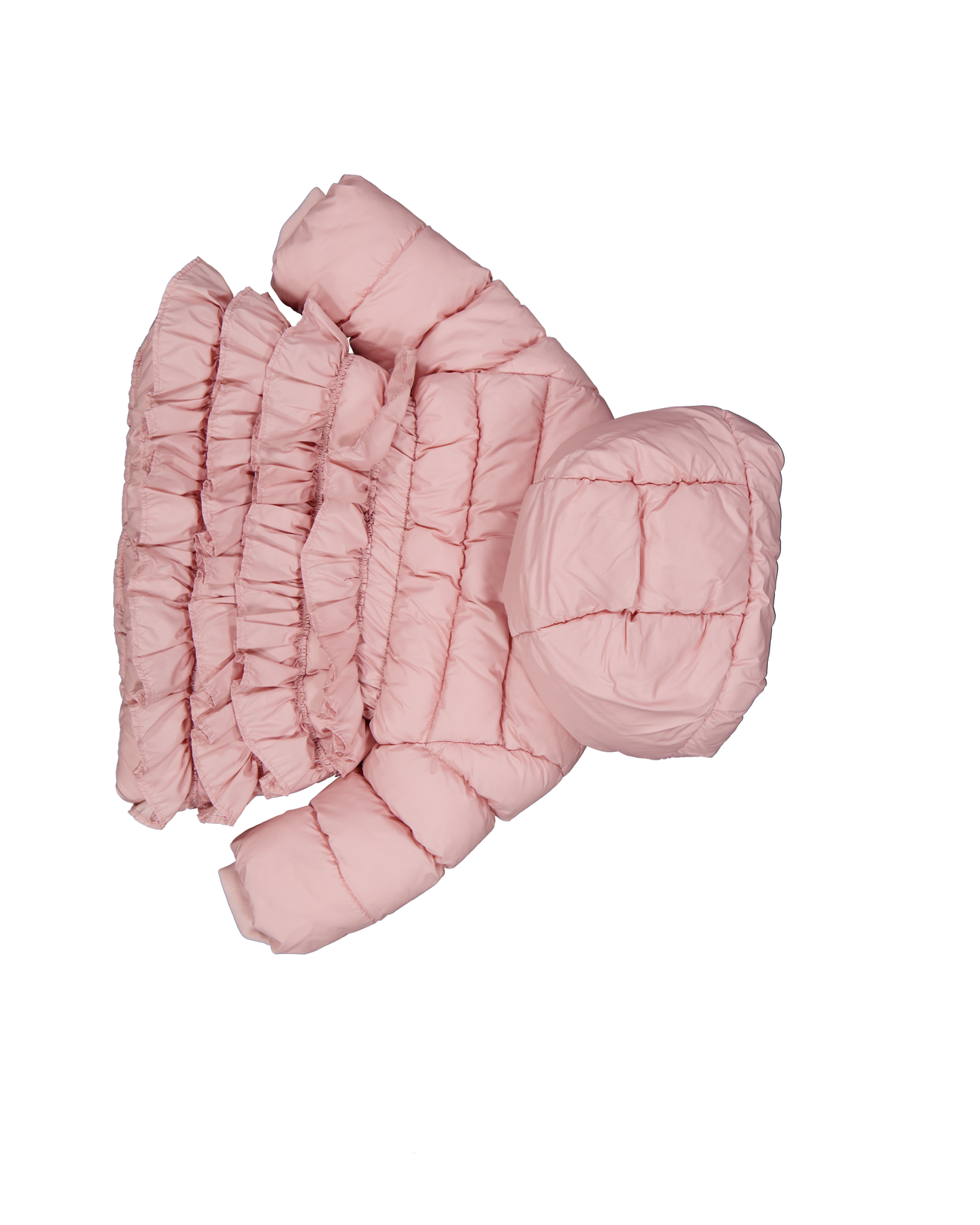 MonnaLisa Baby Meisjes Winterjas In Licht Roze