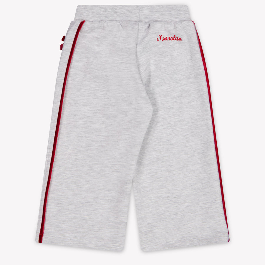 MonnaLisa Baby Girls Pants In Light Gray