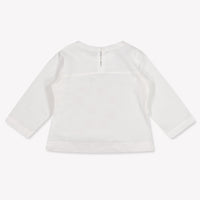 MonnaLisa Baby Meisjes T-Shirt In Off White
