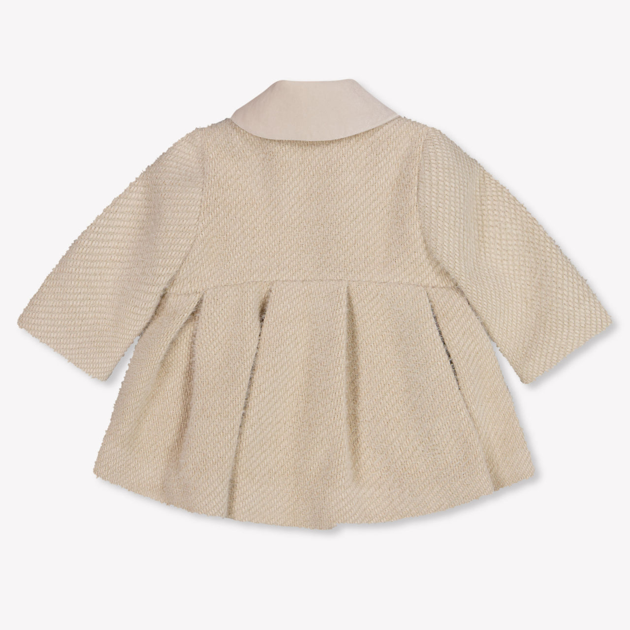 MonnaLisa Baby Meisjes Winterjas In Licht Beige