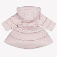 MonnaLisa Baby Meisjes Winterjas In Licht Roze