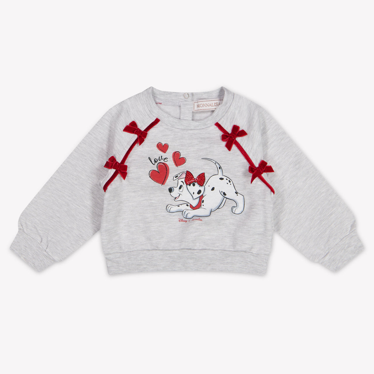 MonnaLisa Baby Girls Sweater In Light Gray