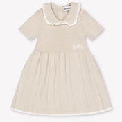 Armani Baby Meisjes Jurk In Beige