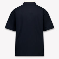 Armani Kids Boys Polo In Navy