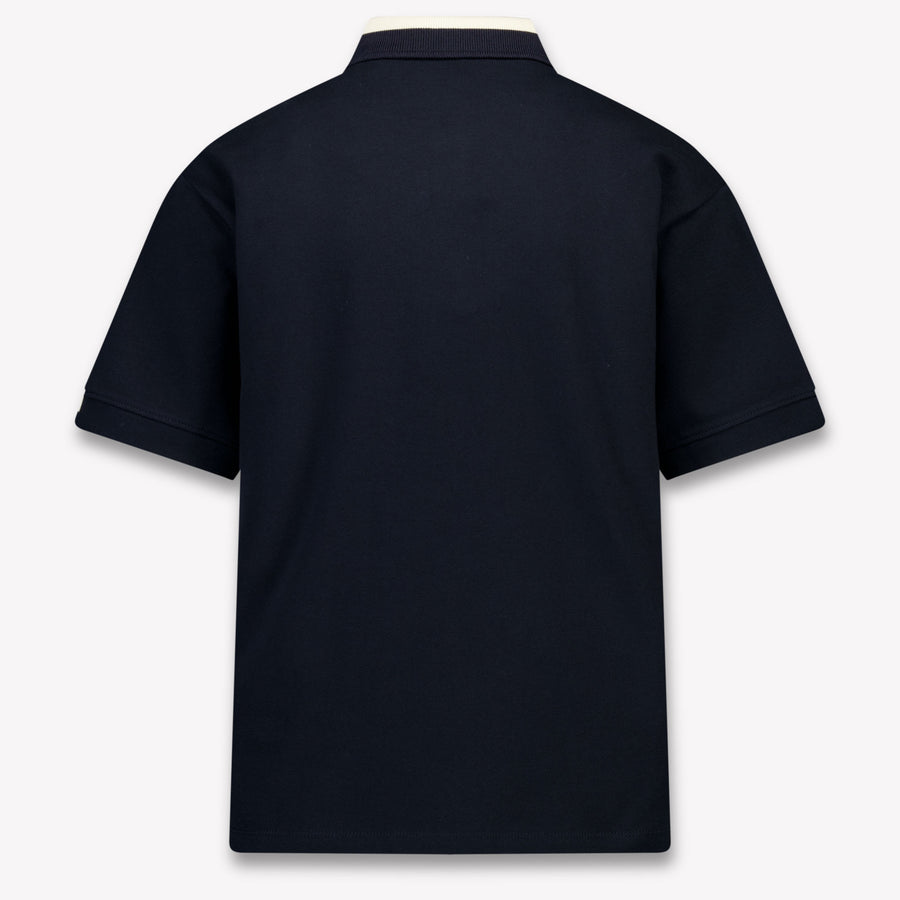 Armani Kids Boys Polo In Navy