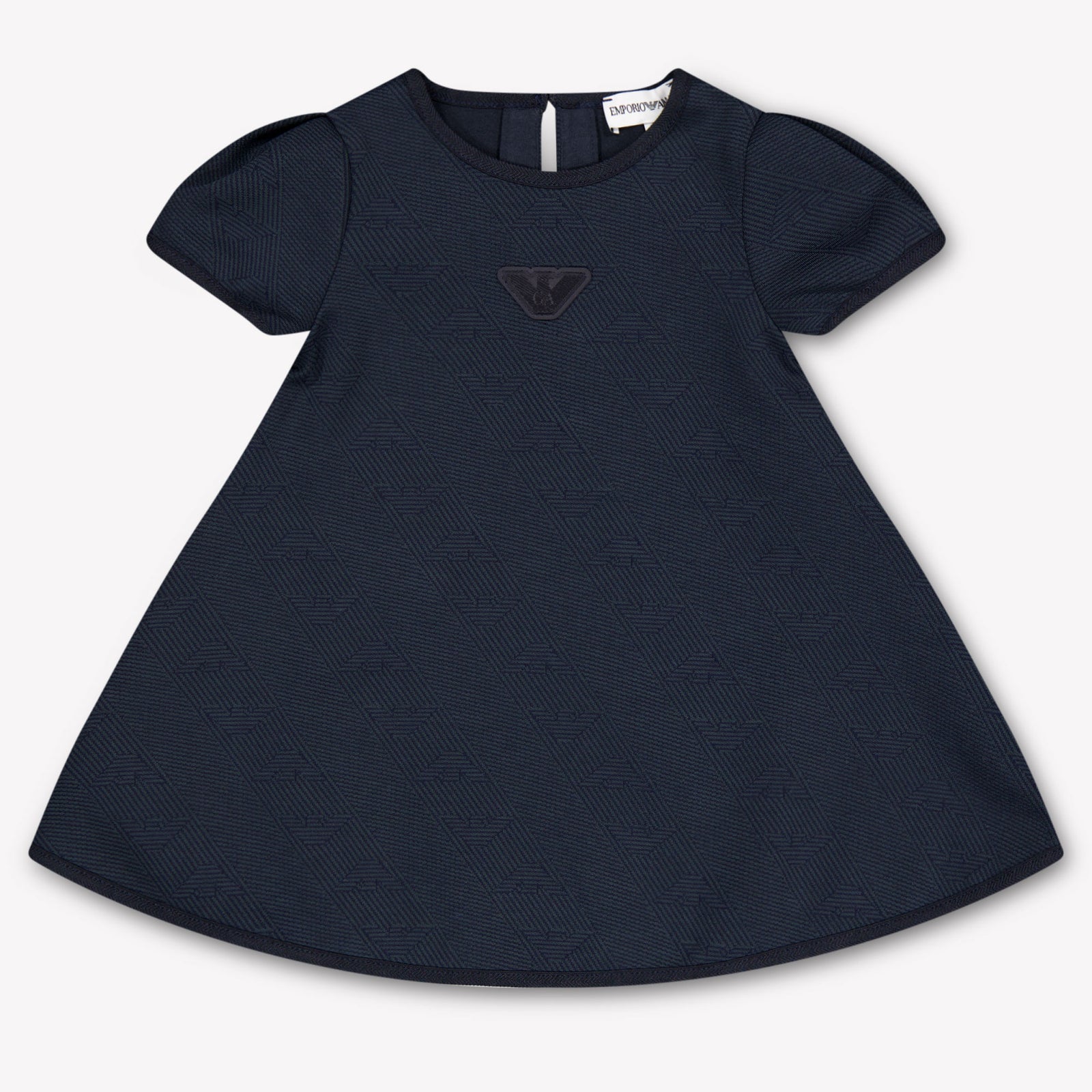 Armani Baby Girls Dress In Navy