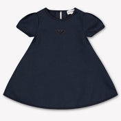 Armani Baby Meisjes Jurk In Navy