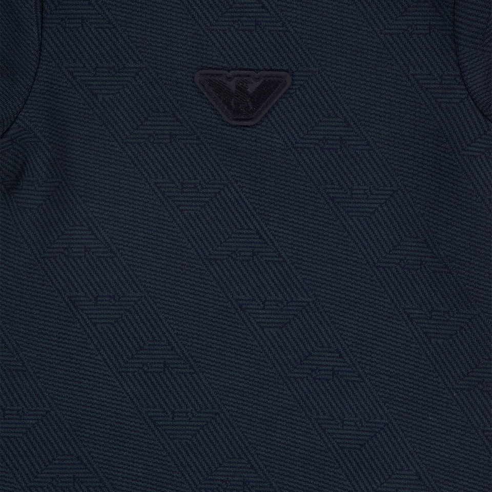 Armani Baby Meisjes Jurk In Navy