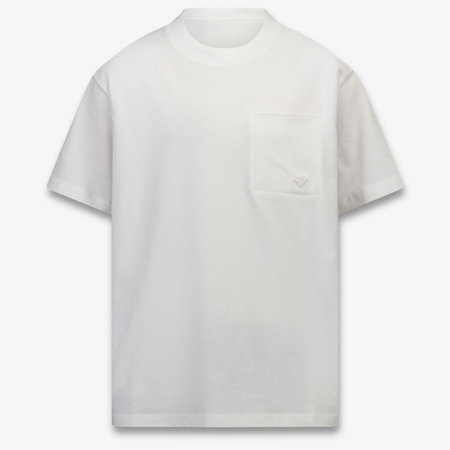 Armani Boys T-Shirt in White