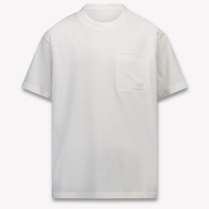 Armani Kinder Jongens T-Shirt In Wit