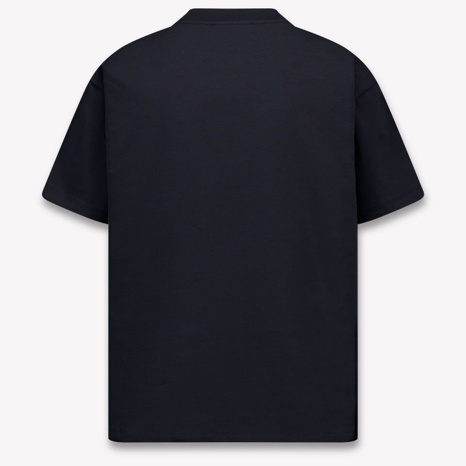 Armani Kinder Jongens T-Shirt In Navy
