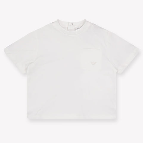 Armani Baby Boys T-Shirt In White