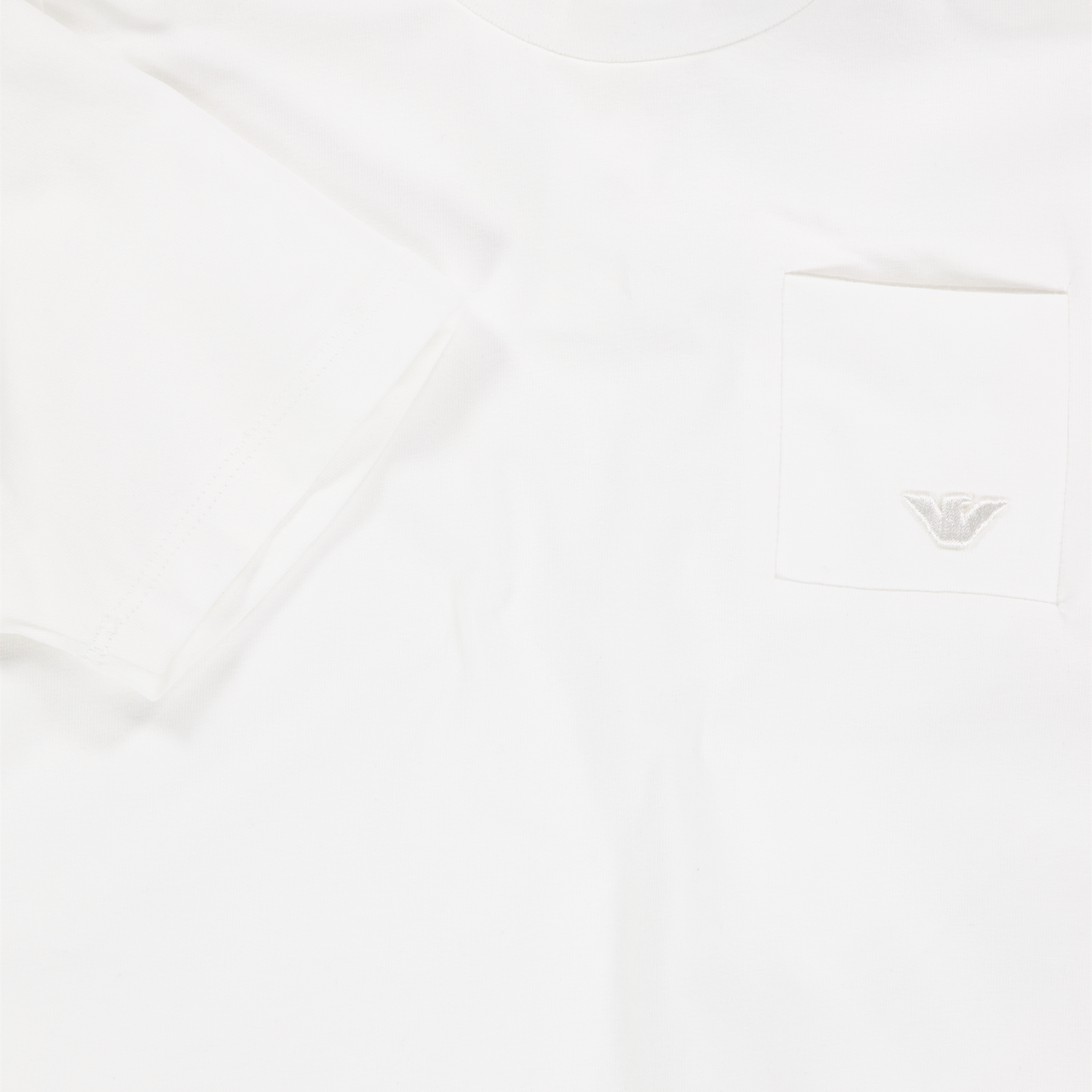 Armani Baby Jongens T-Shirt In Wit