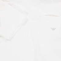 Armani Baby Jongens T-Shirt In Wit