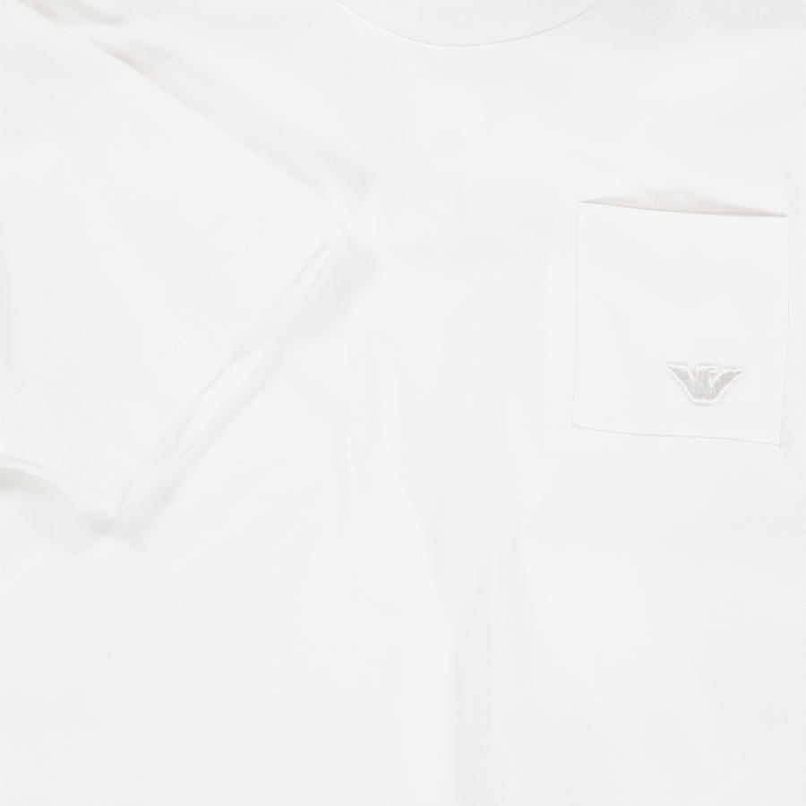 Armani Baby Jongens T-Shirt In Wit