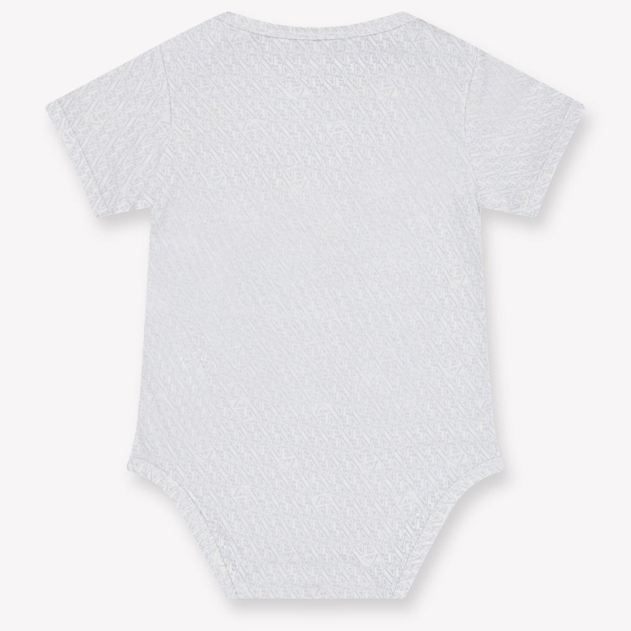 Armani Baby Jongens Rompertje In Licht Blauw