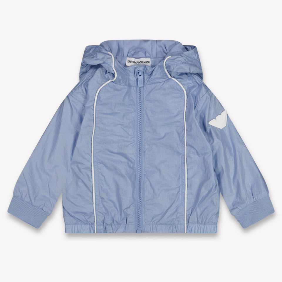 Armani Baby Boys Summer jacket In Light Blue