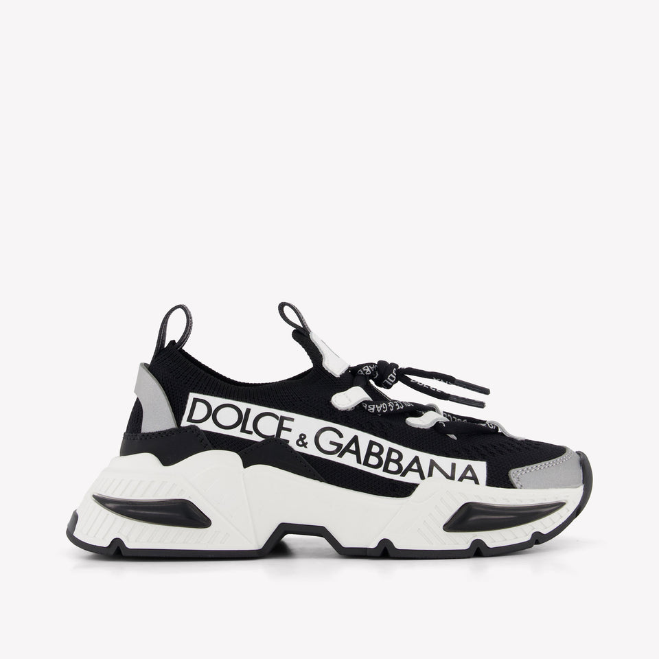 Dolce & Gabbana Unisex Sneakers In Black