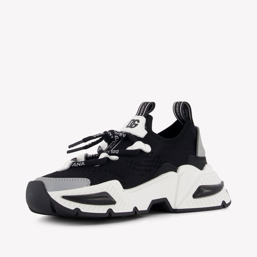 Dolce & Gabbana Unisex Sneakers In Black