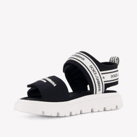 Dolce & Gabbana Unisex Sandalen In Zwart