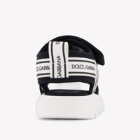 Dolce & Gabbana Unisex Sandalen In Zwart