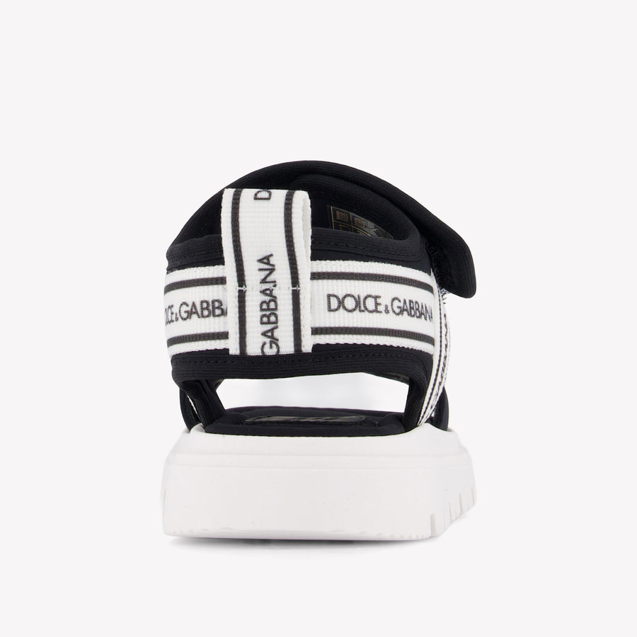 Dolce & Gabbana Unisex Sandalen In Zwart