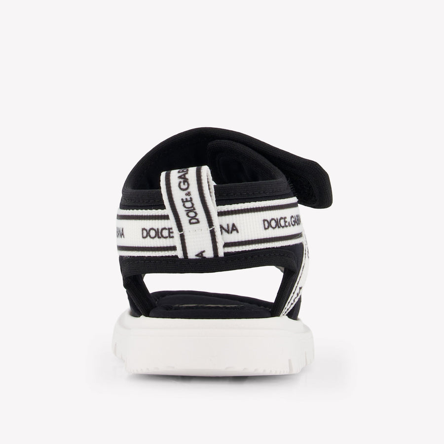 Dolce & Gabbana Jongens Sandalen In Zwart