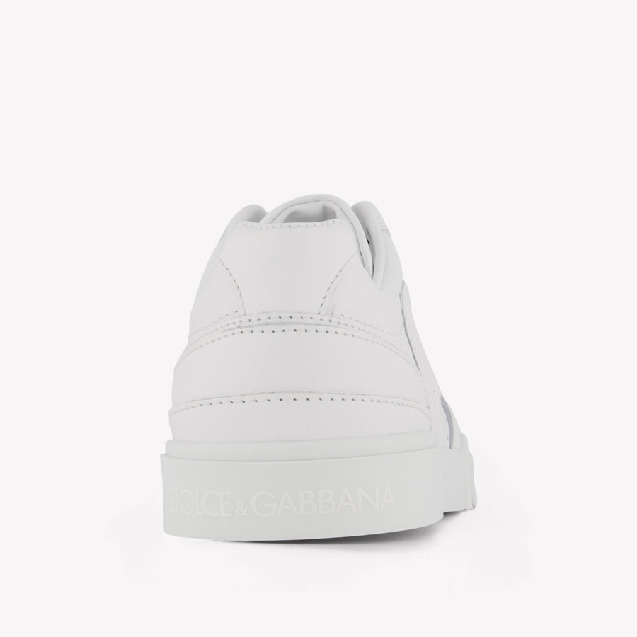 Dolce & Gabbana Unisex Sneakers In Wit