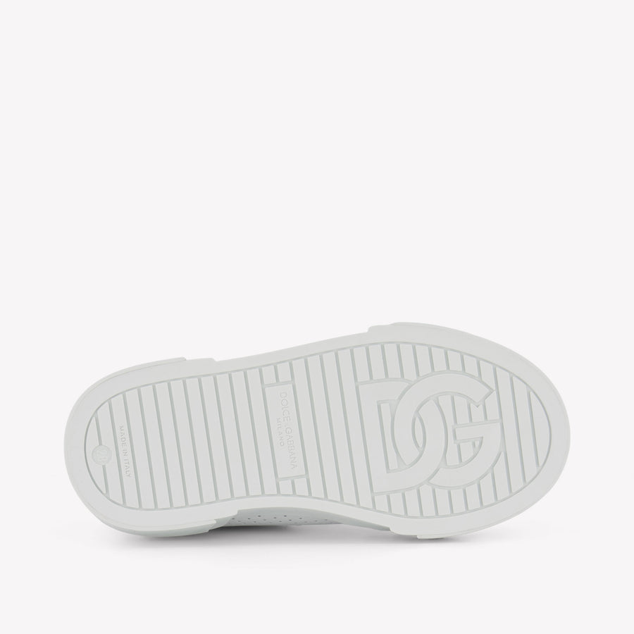 Dolce & Gabbana Unisex Sneakers In Wit