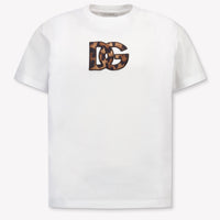 Dolce & Gabbana Kinder Meisjes T-Shirt In Wit