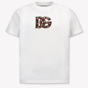 Dolce & Gabbana Kinder Meisjes T-Shirt In Wit