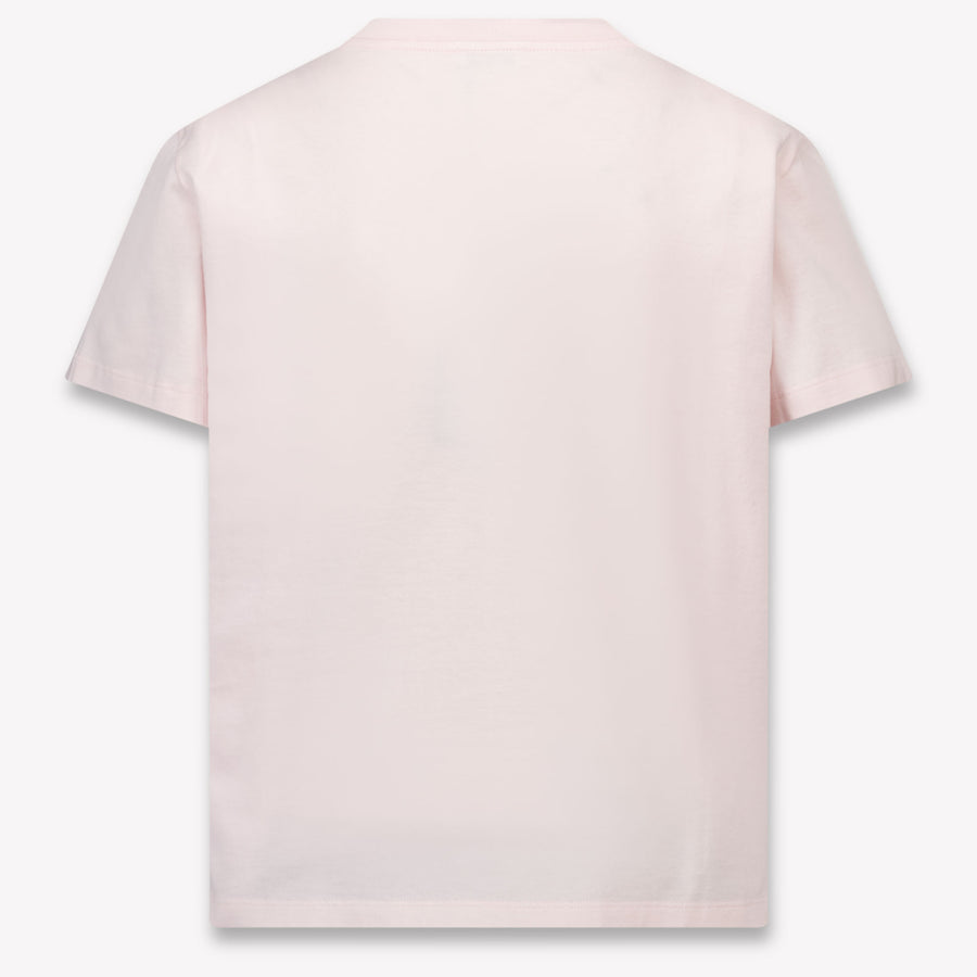 Dolce & Gabbana Kids Girls T-Shirt In Light Pink