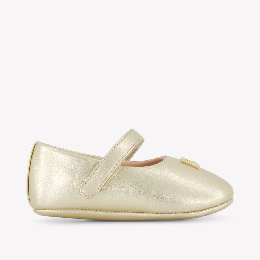 Dolce & Gabbana Baby Meisjes Schoenen In Goud