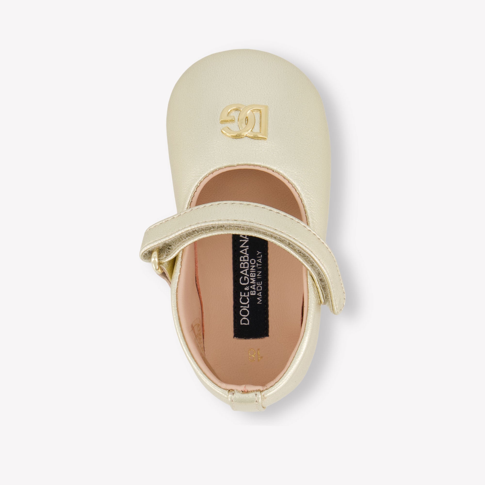 Dolce & Gabbana Baby Meisjes Schoenen In Goud