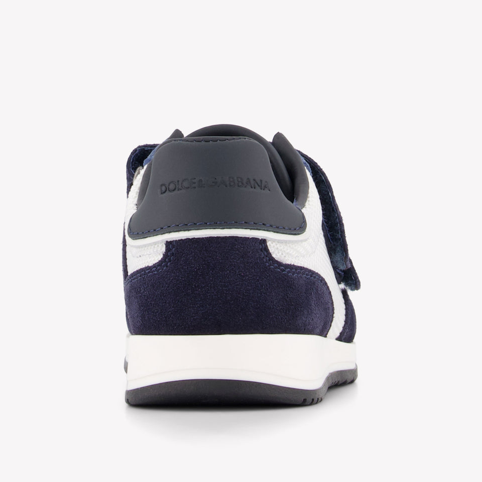 Dolce & Gabbana Boys Sneakers In Blue