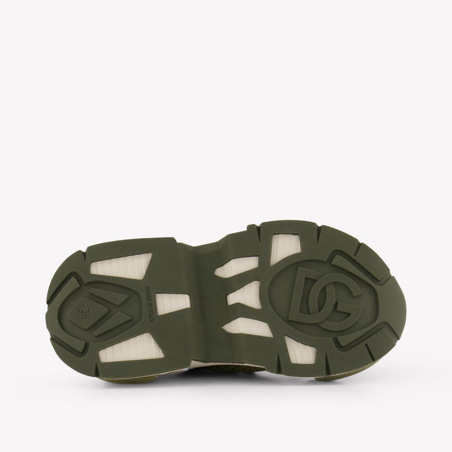 Dolce & Gabbana Unisex Sneakers In Licht Groen