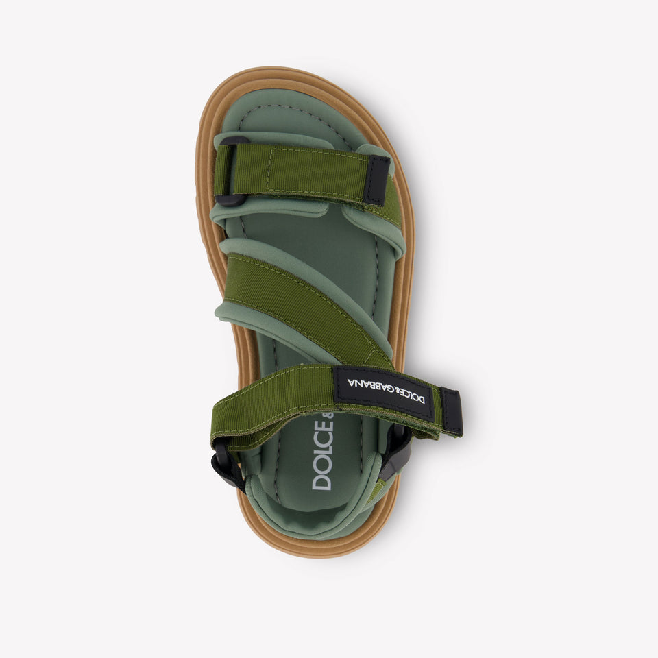 Dolce & Gabbana Unisex Sandals In Green