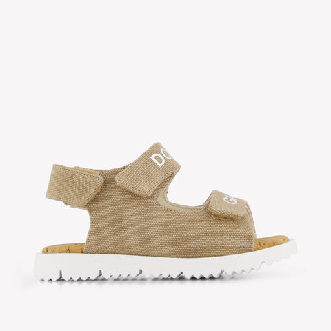 Dolce & Gabbana Jongens Sandalen In Beige